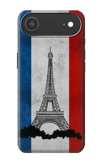 S2859 Vintage France Flag Eiffel Tower Case For iPhone Air