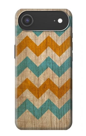 S3033 Vintage Wood Chevron Graphic Printed Case For iPhone Air