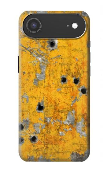 S3528 Bullet Rusting Yellow Metal Case For iPhone Air