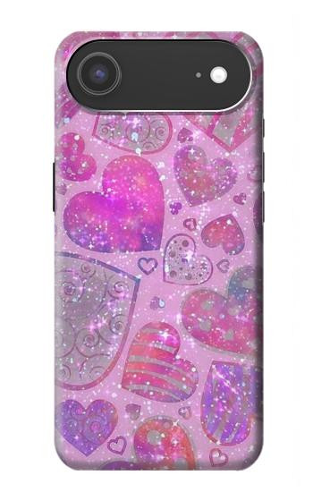 S3710 Pink Love Heart Case For iPhone Air