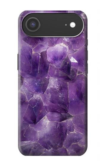S3713 Purple Quartz Amethyst Graphic Printed Case For iPhone Air