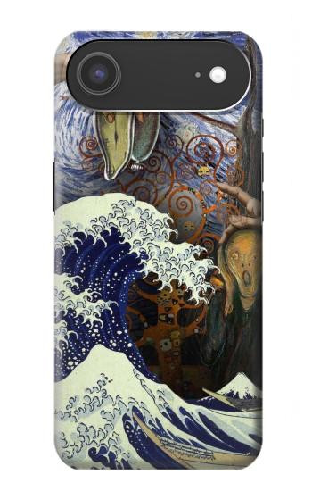 S3851 World of Art Van Gogh Hokusai Da Vinci Case For iPhone Air