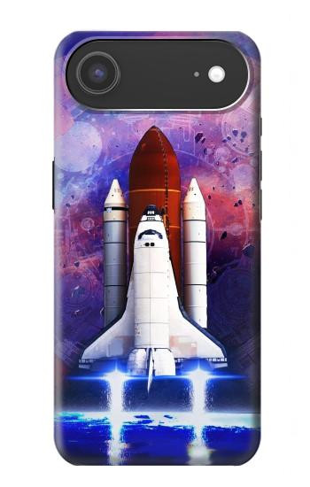 S3913 Colorful Nebula Space Shuttle Case For iPhone Air