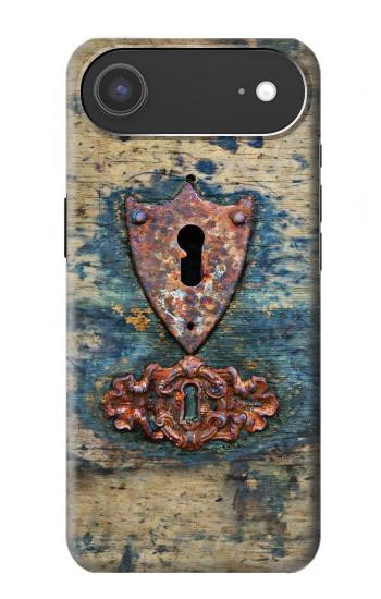 S3955 Vintage Keyhole Weather Door Case For iPhone Air