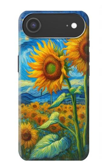 S4019 Sunflower Van Gogh Style Case For iPhone Air