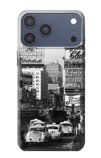 S0182 Old New York Vintage Case For iPhone 17 Pro Max, 18 Pro Max