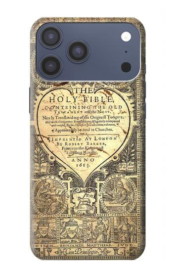 S0330 Bible Page Case For iPhone 17 Pro Max, 18 Pro Max