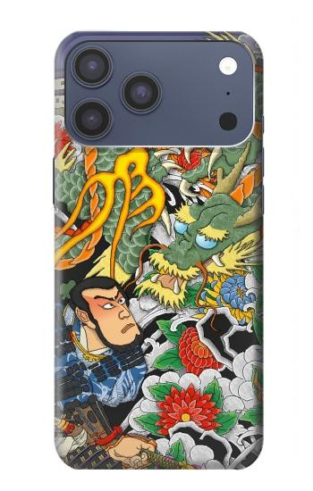 S0454 Japan Tattoo Case For iPhone 17 Pro Max, 18 Pro Max