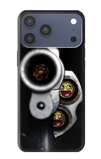 S1109 Smile Bullet Gun Case For iPhone 17 Pro Max, 18 Pro Max