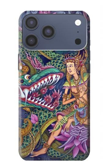 S1240 Bali Painting Case For iPhone 17 Pro Max, 18 Pro Max