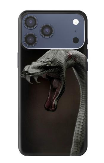 S1597 Black Mamba Snake Case For iPhone 17 Pro Max, 18 Pro Max