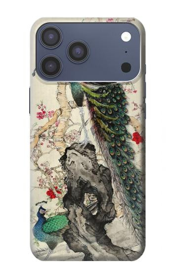 S2086 Peacock Painting Case For iPhone 17 Pro Max