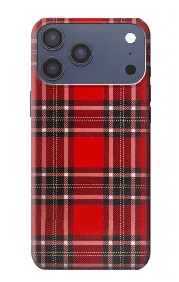 S2374 Tartan Red Pattern Case For iPhone 17 Pro Max
