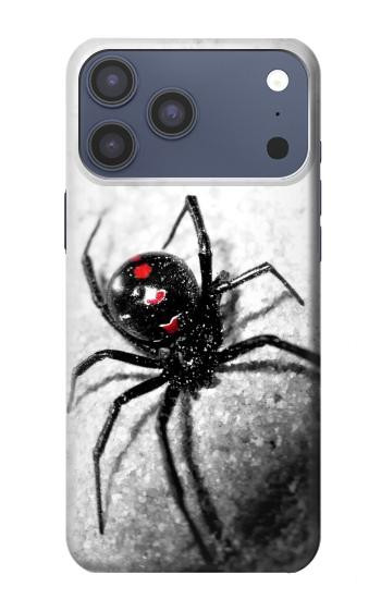 S2386 Black Widow Spider Case For iPhone 17 Pro Max