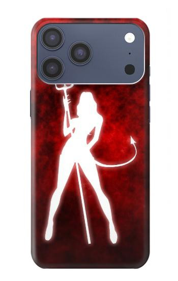 S2455 Sexy Devil Girl Case For iPhone 17 Pro Max, 18 Pro Max