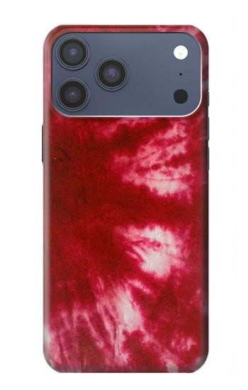 S2480 Tie Dye Red Case For iPhone 17 Pro Max, 18 Pro Max