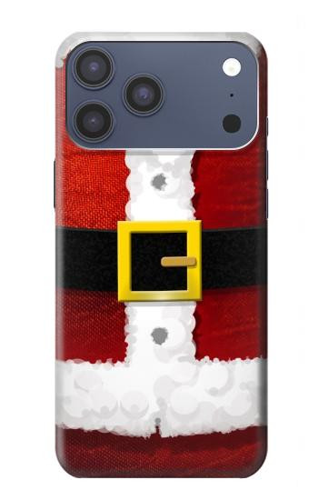 S2846 Christmas Santa Red Suit Case For iPhone 17 Pro Max, 18 Pro Max