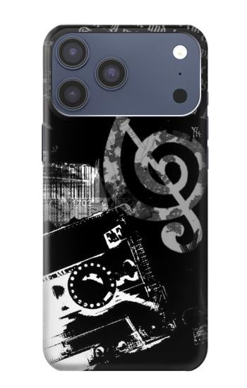 S3197 Music Cassette Note Case For iPhone 17 Pro Max, 18 Pro Max