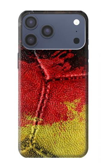 S3303 Germany Flag Vintage Football Graphic Case For iPhone 17 Pro Max, 18 Pro Max
