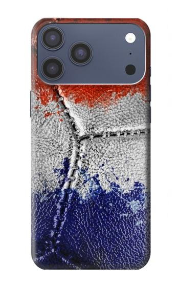 S3304 France Flag Vintage Football Graphic Case For iPhone 17 Pro Max, 18 Pro Max