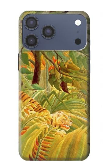 S3344 Henri Rousseau Tiger in a Tropical Storm Case For iPhone 17 Pro Max, 18 Pro Max