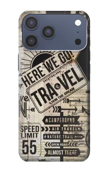 S3441 Vintage Travel Case For iPhone 17 Pro Max, 18 Pro Max