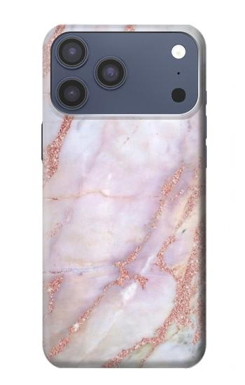 S3482 Soft Pink Marble Graphic Print Case For iPhone 17 Pro Max