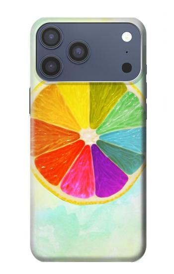 S3493 Colorful Lemon Case For iPhone 17 Pro Max, 18 Pro Max