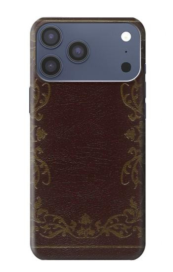 S3553 Vintage Book Cover Case For iPhone 17 Pro Max, 18 Pro Max