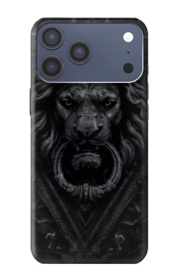 S3619 Dark Gothic Lion Case For iPhone 17 Pro Max, 18 Pro Max