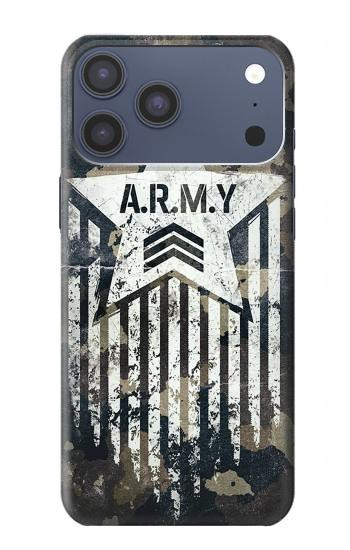 S3666 Army Camo Camouflage Case For iPhone 17 Pro Max, 18 Pro Max