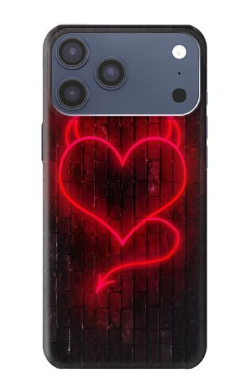 S3682 Devil Heart Case For iPhone 17 Pro Max, 18 Pro Max