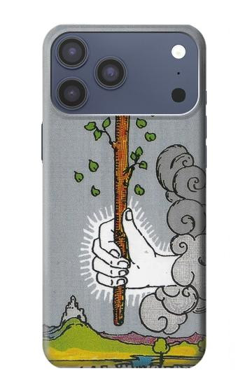 S3723 Tarot Card Age of Wands Case For iPhone 17 Pro Max, 18 Pro Max