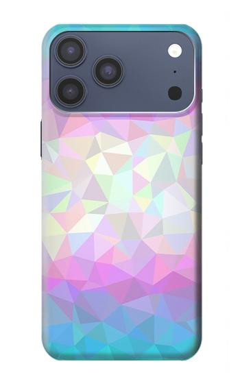 S3747 Trans Flag Polygon Case For iPhone 17 Pro Max, 18 Pro Max