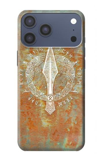 S3827 Gungnir Spear of Odin Norse Viking Symbol Case For iPhone 17 Pro Max