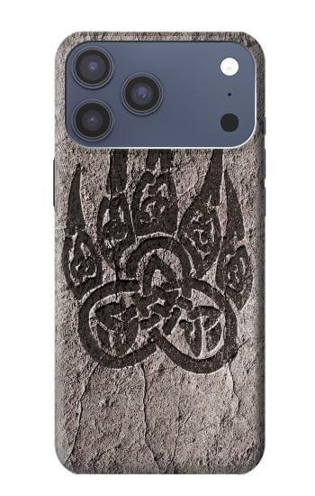 S3832 Viking Norse Bear Paw Berserkers Rock Case For iPhone 17 Pro Max