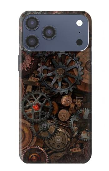 S3884 Steampunk Mechanical Gears Case For iPhone 17 Pro Max