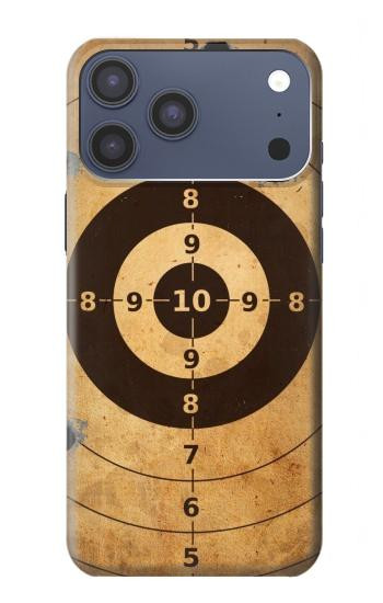 S3894 Paper Gun Shooting Target Case For iPhone 17 Pro Max, 18 Pro Max