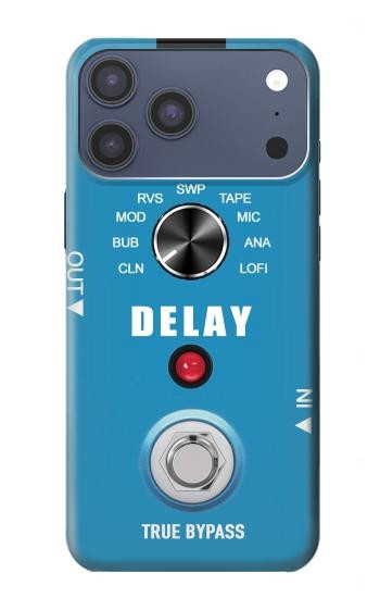 S3962 Guitar Analog Delay Graphic Case For iPhone 17 Pro Max, 18 Pro Max