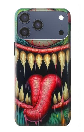 S4000 Monster Graffiti Wall Art Case For iPhone 17 Pro Max, 18 Pro Max