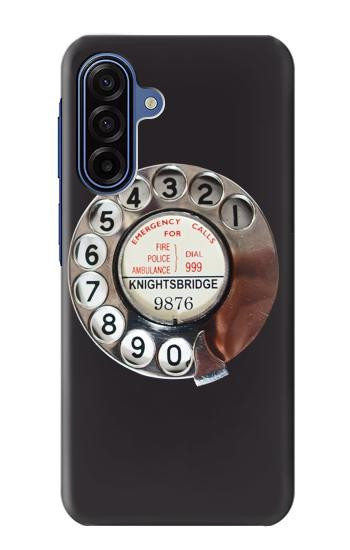 S0059 Retro Rotary Phone Dial On Case For Samsung Galaxy A17