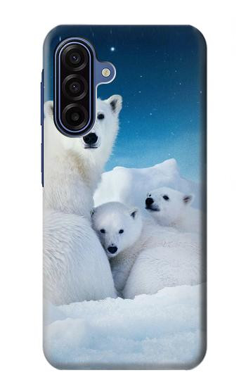 S0285 Polar Bear Family Arctic Case For Samsung Galaxy A17, A18