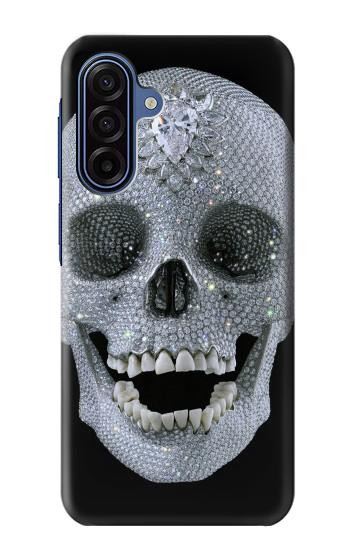 S1286 Diamond Skull Case For Samsung Galaxy A17, A18