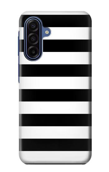 S1596 Black and White Striped Case For Samsung Galaxy A17