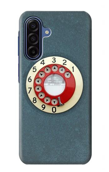 S1968 Rotary Dial Telephone Case For Samsung Galaxy A17, A18