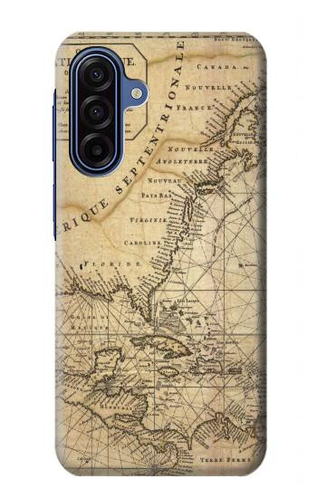 S2506 Exploration North America Map Case For Samsung Galaxy A17