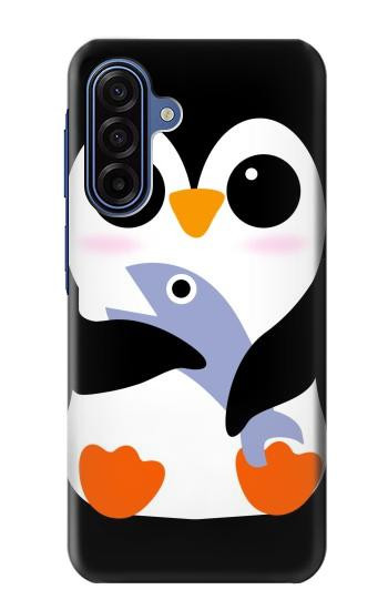 S2631 Cute Baby Penguin Case For Samsung Galaxy A17, A18