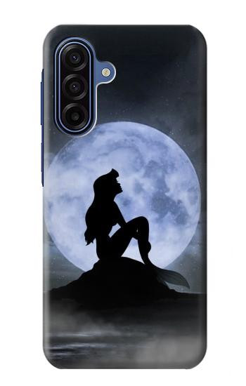 S2668 Mermaid Silhouette Moon Night Case For Samsung Galaxy A17