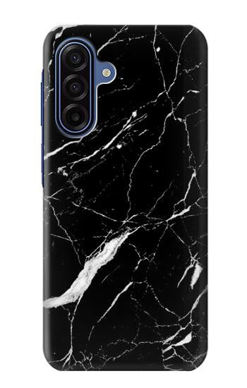 S2895 Black Marble Graphic Printed Case For Samsung Galaxy A17, A18