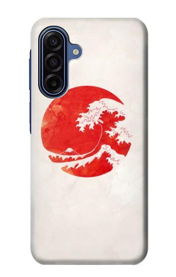 S3237 Waves Japan Flag Case For Samsung Galaxy A17